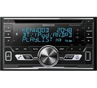 JVC Kenwood DPX-5100BT Double DIN Receiver with Bluetooth and iPod/iPhone Control Black