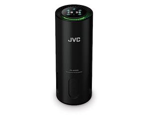 JVC KS-AP320 - CADR Mobile Photocatalytic Air Purifier 8.5 m3/h, EPA Filter E12, UV Filter, Ioniser, Air Quality Display, 2 Cleaning Levels, 12 Watt, USB Port, Gesture Control, Black