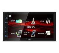 JVC KW-M180DBT - 17.3 cm (6.8 Inches) Digital Media AV Receiver with Quick Boot & Android USB Mirroring (4 x 45 W, DSP, DAB+/FM, BT, 3x Pre-Out 2V, USB, iPod/iPhone Control)