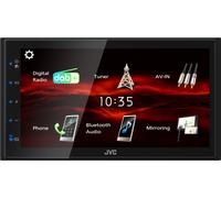 JVC KW-M180DBT - 17.3 cm (6.8 Inches) Digital Media AV Receiver with Quick Boot & Android USB Mirroring (4 x 45 W, DSP, DAB+/FM, BT, 3x Pre-Out 2V, USB, iPod/iPhone Control)