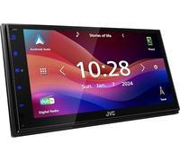 JVC KW-M595DBT - 17.3 cm WSVGA (1024 x 600px) Moniceiver with DAB+/FM, CarPlay, Android Car, Apple & Android USB Mirroring, Bluetooth, Capacitive Touch Panel, DSP, 4 x 50 Watt, 3 x Pre-Out 2.5 V