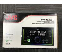 JVC KW-X830BT - Mechless Double Din Bluetooth USB MP3 AUX iPhone Car Stereo USED
