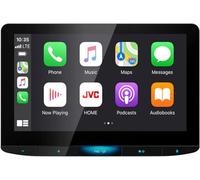 JVC KW-Z1000W Bluetooth Car Stereo Receiver with USB Port -10.1" Floating Touchscreen HD Display, AM/FM Radio - MP3 Player - Double DIN - Waze-Ready with Apple CarPlay or Android Auto (Black)
