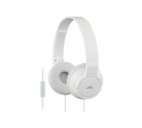 JVC Headphone Lightweight Flat Foldable On Ear Lightweight Foldable+Mic White