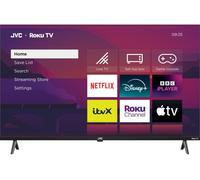 JVC LT-43CR350 Roku Smart Full HD LED TV with Freely, Black