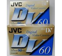 JVC Mini Digital Video Cassette, 2-Pack