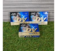 JVC MINI DV Digital Video Cassette 60 Min x 3 Cassettes Job Lot - NEW SEALED