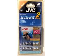 JVC MINI DVD-RW 2 PACK - VD-W28DU / 60 MIN 2.8 GB CAMCORDER HANDY CAM DISCS NEW