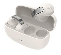 JVC HA-NP1T-W Wireless Open Ear Headphones, Up to 24h Battery, Lightweight, Waterproof IPX4, Touch Control - White
