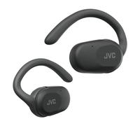 JVC HA-NP40T-B Nearphones True Wireless Open-Ear Headphones with Pivot Motion Ear Hooks, Bluetooth 5.4, 26 Hours Playtime - Black