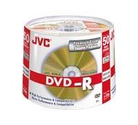 JVC Premium Grade DVD-R - 50 Spindle Pack