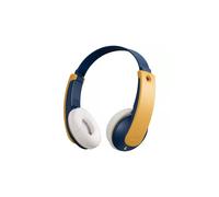 JVC TINYPHONES HA KD10W Wireless Bluetooth Kids Headphones Yellow & Blue