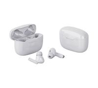 JVC HA5BTWN True Wireless Bluetooth Earbuds with Charging Case - White