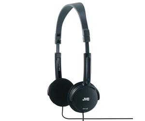 JVC Wired Lightweight Headphones - Black, HA-L50-B-E