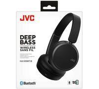 JVC Wireless Ear Headphones Bluetooth Deep Bass On Black White Blue HA-S36BT
