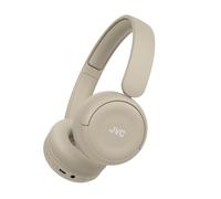 JVC Wireless Headphones with 50H Battery Life, Soft Cushions, Foldable Design, Bluetooth 5.3, Multipoint Connection, App EQ, Built-in Mic - Matte Beige - HAS59WC