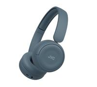 JVC Wireless Headphones with 50H Battery Life, Soft Cushions, Foldable Design, Bluetooth 5.3, Multipoint Connection, App EQ, Built-in Mic - Retro Blue - HAS59WA