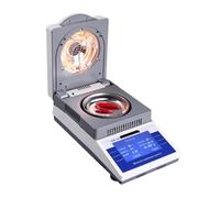JVDDI 110g 0.001g High Precision Touch Screen Moisture Analyzer Laboratory Halogen Heating Moisture Analyzer Lab Moisture Tester