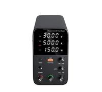 JVDDI Adjustable DC Power Supply Lab Bench Power Supply USB Interface Fast Charging Preset Voltage And Current(Nero,160V2A)