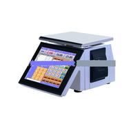 JVDDI Cash Register for Small Business 12 Inch Touch Screen Integrated Cash Register, Snack Shop Weighing Cash Register Cash Register Cash Register Scale Weighing Integrated Machine