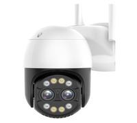 JVDDI Home Security Camera 4K 8MP IP Camera 2.8+12mm Dual Lens 8X Zoom PTZ Camera Outdoor 2K Security CCTV Camera Auto Tracking P2P Surveillance(8MP 32G Card)