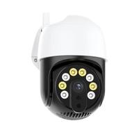 JVDDI Home Security Camera 4K 8MP PTZ IP Camera Outdoor HD 5MP Wireless Camera Auto Tracking Video Surveillance 1080P Security CCTV Camera P2P ICSee(8MP Camera)