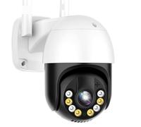 JVDDI Home Security Camera 8MP 4K PTZ Camera 4MP H.265 Wireless Outdoor IP Camera 1080P HD AI Human Detection P2P Video Surveillance CCTV(4K 8MP No SD Card)