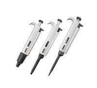 JVDDI Laboratory Micro Pipette Gun Lab Single Channel Pipettor Digital Adjustable Plastic Pipette Half(2-20ul)