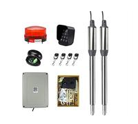 JVDDI Stainless Automatic Gate Opener For Gates PKM-101 Up To16 Feet Long And 650 Pounds For Dual Swing Gate For Home Security/Farm/Garage/Business(Kit 5)