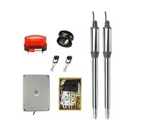 JVDDI Stainless Automatic Gate Opener For Gates PKM-101 Up To16 Feet Long And 650 Pounds For Dual Swing Gate For Home Security/Farm/Garage/Business(Kit 3)
