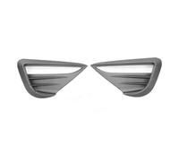 Jvdoipgd Car Fog Lights 2PCS Car Front Bumper Fog Light Decorative Cover For Tesla For Model Y 2021 2022 2023 2024 FogLight(Matte Carbon Fiber)