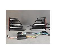 Jvdoipgd Fog Lights For Geely For Monjaro For Xingyue L 2022 2023 2024 Led Daytime Running Lights Dymanic Turn Signal Lamp Modification Accessories FogLight