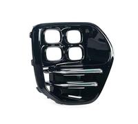 Jvdoipgd Fog Lights For KIA For Sportage For GT For LINE For MK4 2016 2017 2018 Fog Light Cover Frront Bumper FogLight FrameGrille Headlight Shade Bright Black FogLight(Only 1 Right)