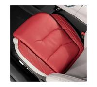 Jvdoipgd Protector For BMW Car Seat Cushion Waist Cushion Breathable And Ventilated Leather All Season Seat Cushion(Cushion-Red)