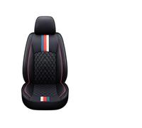Jvdoipgd Protector For Hyundai All Models Solaris For Tucson 2016 For Sonata Ix25 For I30 Car-Styling Car Accessories General Leather Car Seat Cover(Black red)