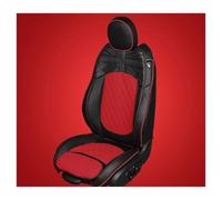 Jvdoipgd Protector For Mini For Cooper R56 R55 F54 For CLUBMAN R50 R53 For HATCHBACK F55 F56 R57 F57 CABRIO R60 F60 2023 2022 Custom Car Seat Covers(Black red,Full Set)