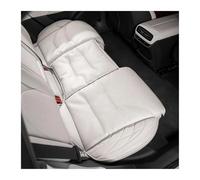 Jvdoipgd Protector For Tesla For Mol 3 For Mol Y For Mol S Interior Accessories Leather Car Seat Cover Cushion Protector Pad(Rear Seat-Beige)