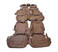 Jvdoipgd Protector For VW For Golf For Touran Custom Fit Car Seat Cover Full Set(2 rows 5 seats,Coffee)