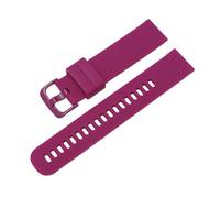 JVEIWAD 20 22mm Rubber UniversalCompatible WithBlancpain Omega X Compatible With MoonSwatch Wristband Colourful Replace Accessory Bracelet(Red,22mm)