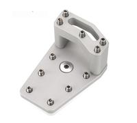 JVEIWAD 2024 2025 Compatible with Honda CRF1000L Africa Twin Adventure Sports 2018-2022-2023 DualControl Rear Brake Lever Pedal Step Tip Extension(Silver)