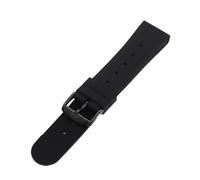 JVEIWAD 20mm 22mm Silicone Sport Strap Diving Waterproof Rubber Men Replacement Bracelet Belt Band Watch Accessories Compatible With Seiko 007 Black(Black black,20mm)