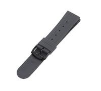 JVEIWAD 20mm 22mm Silicone Sport Strap Diving Waterproof Rubber Men Replacement Bracelet Belt Band Watch Accessories Compatible With Seiko 007 Black(Grey black,20mm)