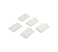 JVEIWAD 5pcs/Lot Robot Vacuum Cleaner Filter Compatible With ABIR X6 X8 Parts Absolute Parts Highly Matched With The
