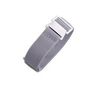 JVEIWAD 60s French Troops Parachute Bag Elastic Watch Strap 20mm 22mm Nylon Watchbands Man's Universal Smart Watch Fabric Wristband(Grey,22mm)