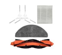 JVEIWAD A58E-Replacement Compatible With Xiaomi Robot Vacuum E10 E12 B112 Sweeper Cleaner Main Side Brush Hepa Filter Mop Cloth Rags Spare Parts