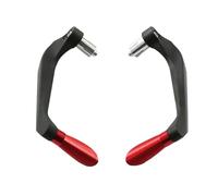 JVEIWAD Compatible with DUKE390 DUKE690 7/8" 22mm Handlebar Grips Handle Bar Brake Clutch Levers Guard Protection(Red)