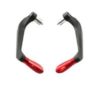 JVEIWAD Compatible with Honda CB1000R CB 1000R CB 1000 R 7/8" 22mm Motorcycle Handlebar Grips Handle Bar Brake Clutch Levers Guard Protection(Red)