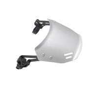 JVEIWAD Compatible With Honda CL250 CL300 CL500 Aluminium Front Windscreen Windshield Wind Shield Visor Airflow Deflector(Silver)