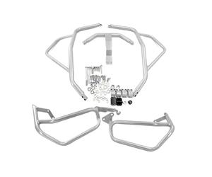 JVEIWAD Compatible With Honda NT1100 DCT 2022-2024 Motorcycle Frame Falling Protection Bars Engine Guard Highway Crash Bumper Acces(Silver 1 Set)