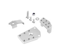 JVEIWAD Compatible with Honda Transalp 750 2023 2024 2025 XL750 Transalp XL 750 Motorcycle DualControl Brake Lever Enlarger and 25.4 Mm Riser(Silver)